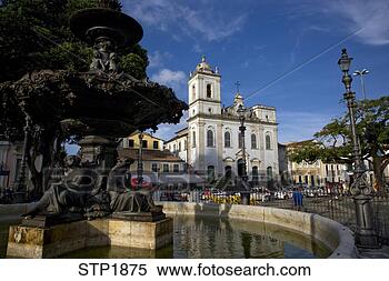 Stock Image - brazil,  salvador, 
 bahia square 
xv of november, 
 also known as. 
fotosearch - search 
stock photos, 
pictures, images, 
and photo clipart