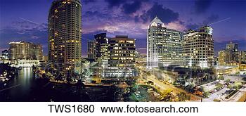 Stock Photography - high-rise office 
towers and condominiums 
tower over new 
river in. fotosearch 
- search stock 
photos, pictures, 
images, and photo 
clipart