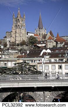 Stock Photo - notre dame cathedral, 
lausanne. fotosearch 
- search stock 
photos, pictures, 
images, and photo 
clipart