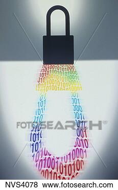 Stock Photo - computer generated 
image of a padlock 
and its shadow 
made up of. fotosearch 
- search stock 
photos, pictures, 
images, and photo 
clipart