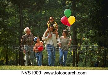 Stock Photograph - three generations 
of a family with 
grandfather,  
parents and three. 
fotosearch - search 
stock photos, 
pictures, images, 
and photo clipart