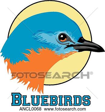 Clip Art - blue birds. fotosearch 
- search clipart, 
illustration, 
drawings and vector 
eps graphics images