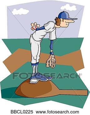 Clipart - magro,  jarro. 
fotosearch - busca 
de ilustrações 
clipeart e desenhos