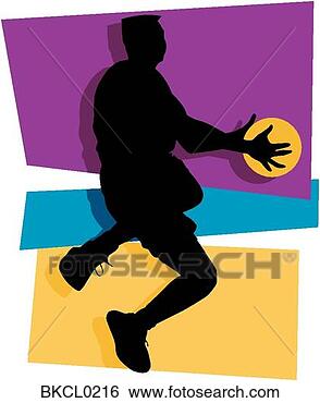 Clip Art - apartamento,  
topo,  basquetebol, 
 jogador. fotosearch 
- busca de ilustrações 
clipeart e desenhos