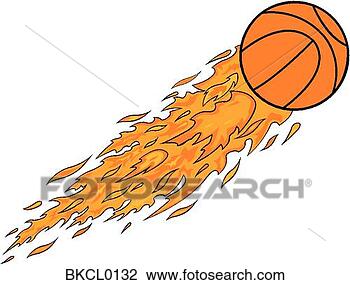 Clipart - basketball flaming. 
fotosearch - search 
clipart, illustration, 
drawings and vector 
eps graphics images