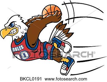 Clipart - eagle dunk. fotosearch 
- search clipart, 
illustration, 
drawings and vector 
eps graphics images