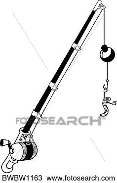 Clipart - fishing pole. 
fotosearch - search 
clipart, illustration, 
drawings and vector 
eps graphics images