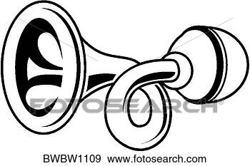 Clip Art - horn. fotosearch 
- search clipart, 
illustration, 
drawings and vector 
eps graphics images
