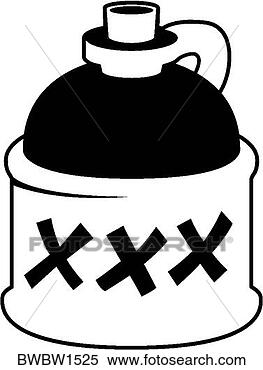 Clipart - luar,  jarro. 
fotosearch - busca 
de ilustrações 
clipeart e desenhos