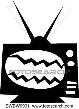 Clipart - television. fotosearch 
- search clipart, 
illustration, 
drawings and vector 
eps graphics images