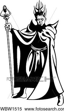 Clipart - wizard. fotosearch 
- busca de ilustrações 
clipeart e desenhos