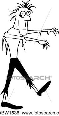 Clip Art - zombie. fotosearch 
- busca de ilustrações 
clipeart e desenhos
