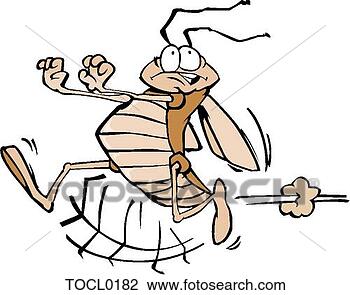 Clipart - inseto,  exterminador. 
fotosearch - busca 
de ilustrações 
clipeart e desenhos