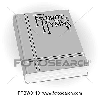 Clipart - hino,  livro. 
fotosearch - busca 
de ilustrações 
clipeart e desenhos