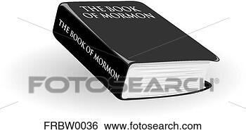 Clip Art - livro,  mormon. 
fotosearch - busca 
de ilustrações 
clipeart e desenhos