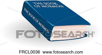 Clip Art - livro,  mormon. 
fotosearch - busca 
de ilustrações 
clipeart e desenhos