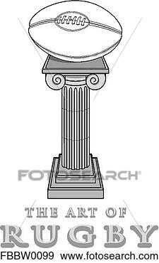 Clip Art - the art of rugby. 
fotosearch - search 
clipart, illustration, 
drawings and vector 
eps graphics images