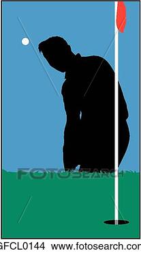 Clipart - golf silhouette. 
fotosearch - search 
clipart, illustration, 
drawings and vector 
eps graphics images