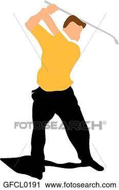 Clipart - golf swing. fotosearch 
- search clipart, 
illustration, 
drawings and vector 
eps graphics images