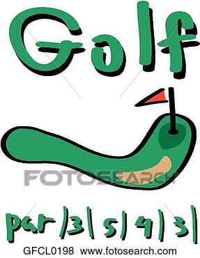 Clip Art - golf. fotosearch 
- search clipart, 
illustration, 
drawings and vector 
eps graphics images