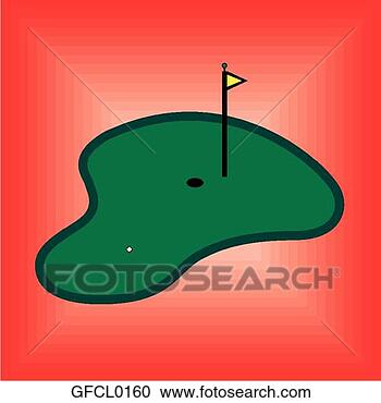 Clipart - on the green. 
fotosearch - search 
clipart, illustration, 
drawings and vector 
eps graphics images
