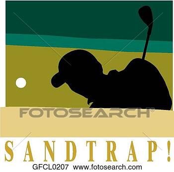 Clip Art - sandtrap. fotosearch 
- busca de ilustrações 
clipeart e desenhos