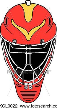 Clipart - goalie mask. fotosearch 
- search clipart, 
illustration, 
drawings and vector 
eps graphics images