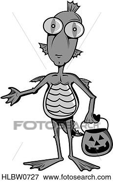 Clip Art - lagoon creature. 
fotosearch - search 
clipart, illustration, 
drawings and vector 
eps graphics images