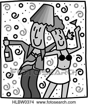 Clipart - new years office 
party. fotosearch 
- search clipart, 
illustration, 
drawings and vector 
eps graphics images