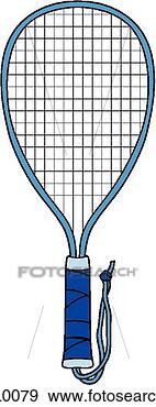 Clip Art - racquetball,  
racquet. fotosearch 
- busca de ilustrações 
clipeart e desenhos