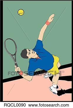 Klipart - tenis,  oyuncu. 
fotosearch - klipart 
İlüstrasyon, çizimler 
ve görüntüler 
ara