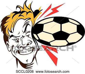 Clip Art - cabeça,  esmagamento. 
fotosearch - busca 
de ilustrações 
clipeart e desenhos