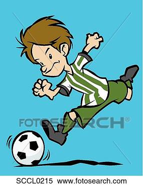 Clipart - cartoon soccer 
child. fotosearch 
- search clipart, 
illustration, 
drawings and vector 
eps graphics images