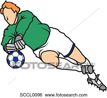 Clip Art - goalie. fotosearch 
- search clipart, 
illustration, 
drawings and vector 
eps graphics images