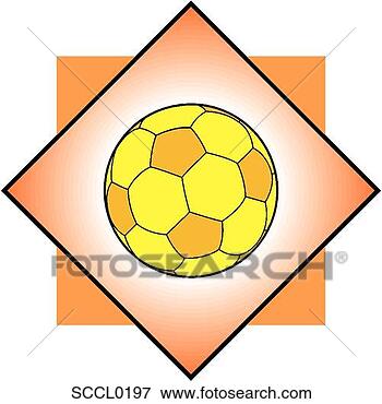 Clip Art - soccer balls. 
fotosearch - search 
clipart, illustration, 
drawings and vector 
eps graphics images