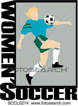 Clipart - women's soccer. 
fotosearch - search 
clipart, illustration, 
drawings and vector 
eps graphics images