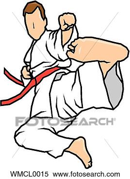 Clipart - karate. fotosearch 
- search clipart, 
illustration, 
drawings and vector 
eps graphics images