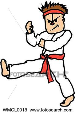 Clip Art - karate. fotosearch 
- search clipart, 
illustration, 
drawings and vector 
eps graphics images