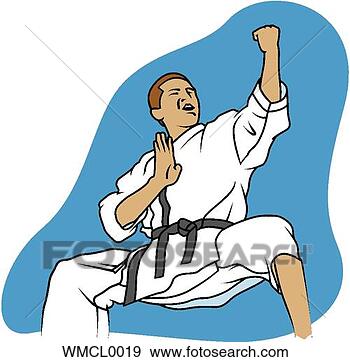 Clip Art - karate. fotosearch 
- search clipart, 
illustration, 
drawings and vector 
eps graphics images
