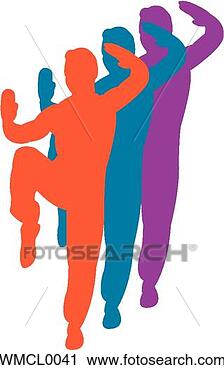 Clipart - martial arts silhouette. 
fotosearch - search 
clipart, illustration, 
drawings and vector 
eps graphics images
