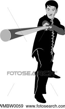 Clip Art - martial arts. 
fotosearch - search 
clipart, illustration, 
drawings and vector 
eps graphics images