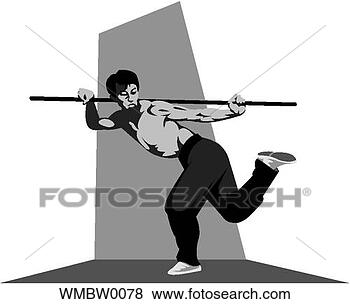 Clip Art - martial arts. 
fotosearch - search 
clipart, illustration, 
drawings and vector 
eps graphics images