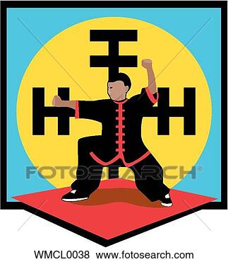 Clip Art - martial arts. 
fotosearch - search 
clipart, illustration, 
drawings and vector 
eps graphics images