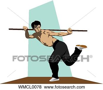 Clip Art - martial arts. 
fotosearch - search 
clipart, illustration, 
drawings and vector 
eps graphics images