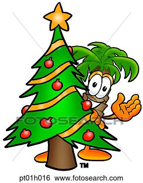 Clip Art - palm tree with 
christmas tree. 
fotosearch - search 
clipart, illustration, 
drawings and vector 
eps graphics images