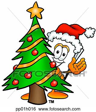 Clip Art - papel,  natal, 
 árvore. fotosearch 
- busca de ilustrações 
clipeart e desenhos