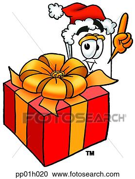 Clipart - papel,  presente. 
fotosearch - busca 
de ilustrações 
clipeart e desenhos