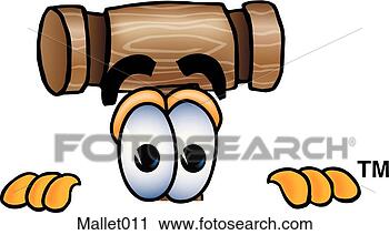 Clipart - malho,  peaking. 
fotosearch - busca 
de ilustrações 
clipeart e desenhos