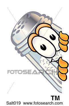 Clip Art - salt peaking sideways. 
fotosearch - search 
clipart, illustration, 
drawings and vector 
eps graphics images