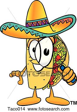 Clipart - taco with magnifying 
glass. fotosearch 
- search clipart, 
illustration, 
drawings and vector 
eps graphics images